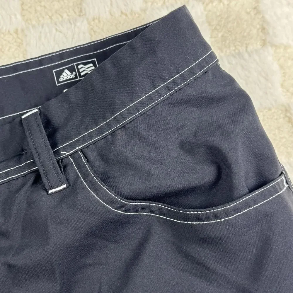 Adidas Men's Black Swim-briefs-shorts